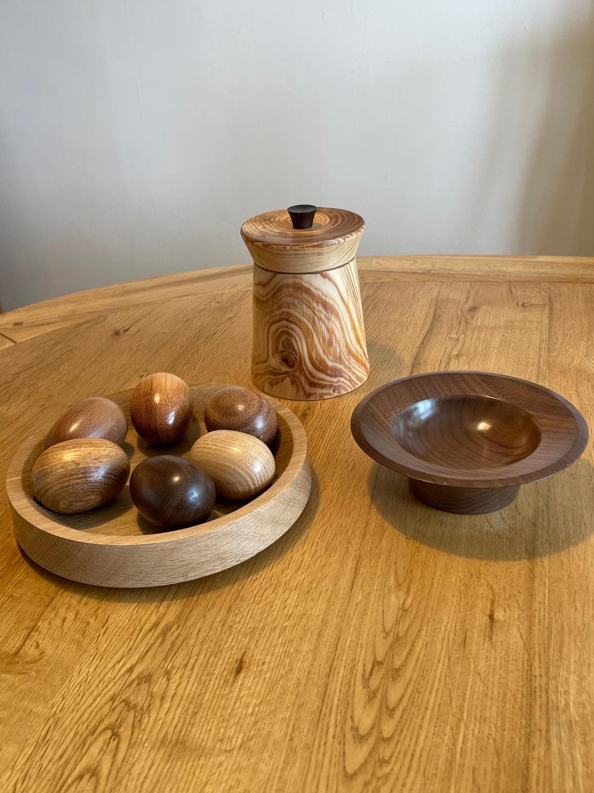 David Nutt Woodturning Eggs