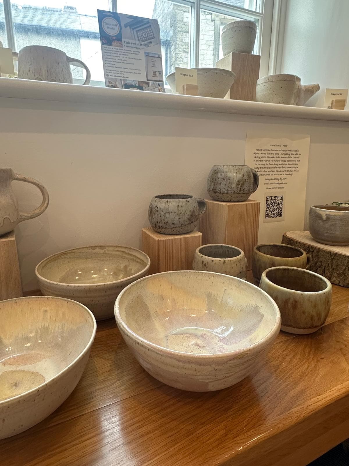 Tideswell Studio Gallery Pottery 1